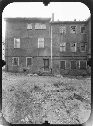 Gotha, Augustinerstraße 15. Wohnhaus. Hofansicht
