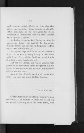 Den 22. Juni 1898