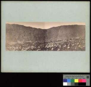 Mekka. Das Lager der Pilger am Tage des Lamm-Schlachtens