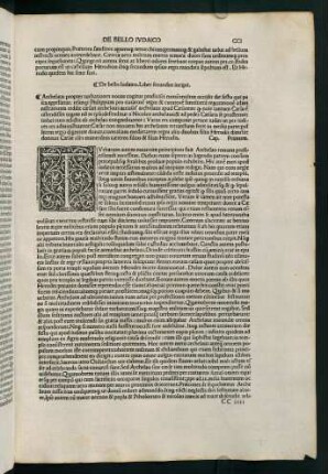 CCIr-CCXVIr, De bello iudaico liber secundus