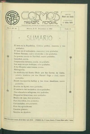 1912001000: Año 1.1912=No. 10