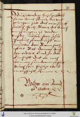 [20r] Datierung 1561.