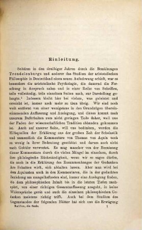 Die substantiale Form und der Begriff der Seele bei Aristoteles