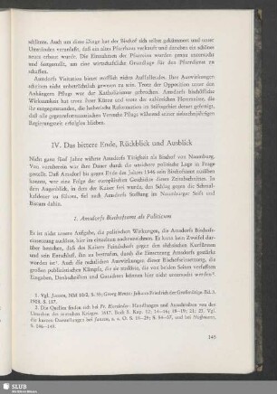 IV. Das bittere Ende, Rückblick und Ausblick