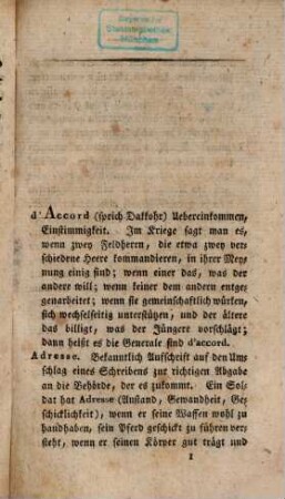 Kleines Kriegswörterbuch für Zeitungsleser
