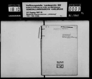 Ullmann, Siegfried und Karola Kern geborene Ullmann in Bruchsal Lagerbuch-Nr. 913 Bruchsal
