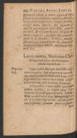 Locus nonus.