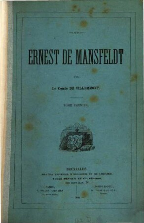 Ernest de Mansfeldt, 1
