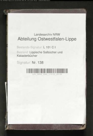 Salbuch der ehem. Vogtei Heiden von 1855, Bd. 2 (Duplikat)