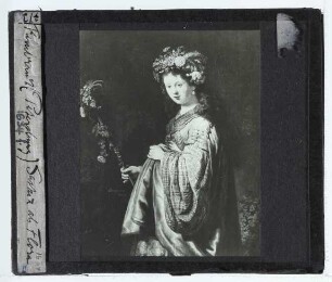 Rembrandt, Saskia als Flora (St. Petersburg Erem. ГЭ-732)