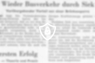Wieder Busverkehr durch Siek
