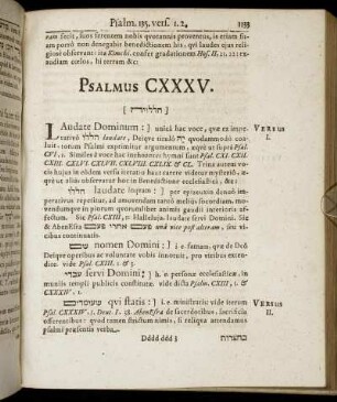 Psalmus CXXXV.