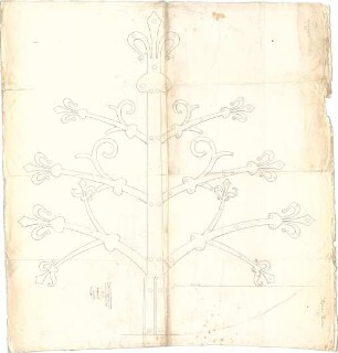 Leimbach, Karl; Emertsham; Pfarrkirche - Tür Süd - Band (Ansicht)