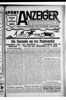 Essener Anzeiger. 1919-1940