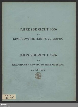 1906(1907): Jahresbericht