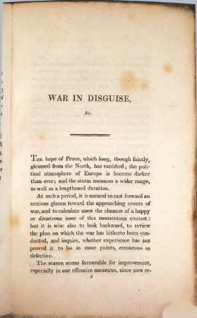 War in disguise, or, the frauds of the neutral flags
