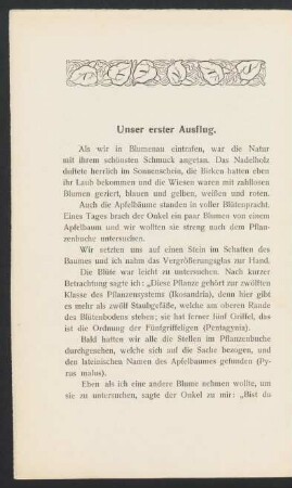 Unser erster Ausflug.