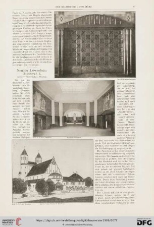 Neubau Löwenbräu Strassburg i. E. : Architekt Paul Dietze, München