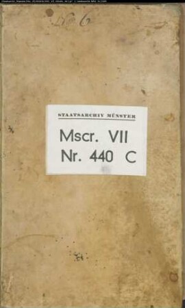 Abschriften Münsterischer Edikte