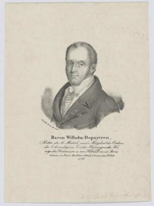 Bildnis des Baron Wilhelm Dupuytren