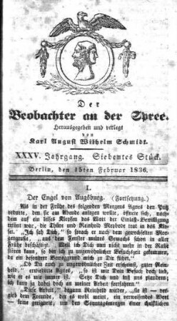 7. Stueck, 15. Februar 1836