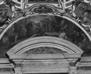 Cappella Inghirami — Der erblindete Saulus wird nach Damaskus geführt