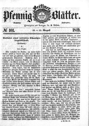 No. 101, 22. u. 23. August