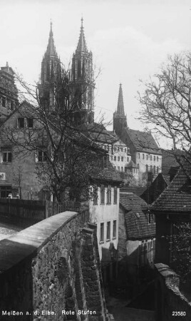 Meißen. Rote Stufen