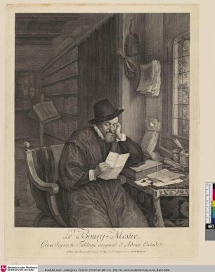 Le Bourg-Mestre; [Der Bürgermeister]