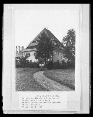 Grillenburg, Neues Jägerhaus