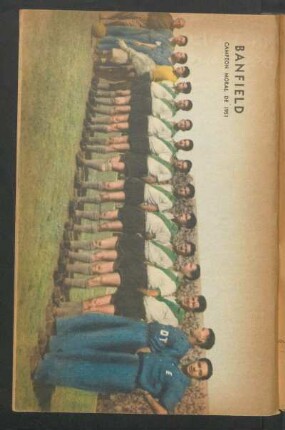 Banfield, campeón moral de 1951 - [Fotografía]