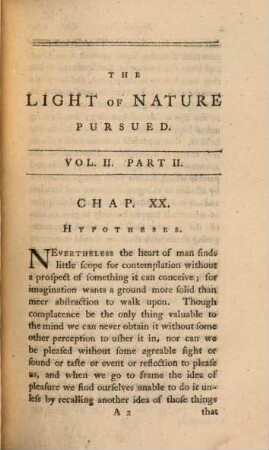 The light of nature pursued, Vol. 2,2 (1768)