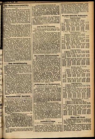 Zweite Ausgabe vom Dienstag, den 30. August 1927.
