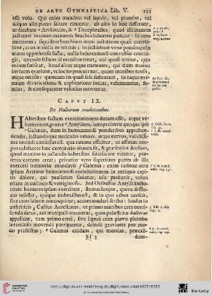 Caput. IX.: De Halterum conditionibus