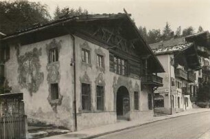 Kistner-Hof : Garmisch-Partenkirchen. Partenkirchner Kistner-Hof, sogenanntes Altes Haus