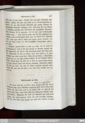 Schleiermacher an Gaß. Berlin, d. 5. Aug. (1815).