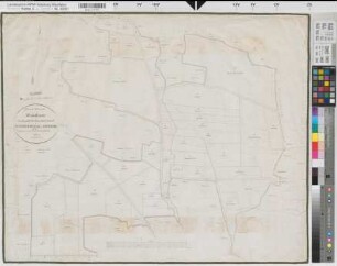 Münster Überwasser (Münster), Teilung der Toppheide, Bl. 1 Reinkarte Nünningerfeld und Toppheide