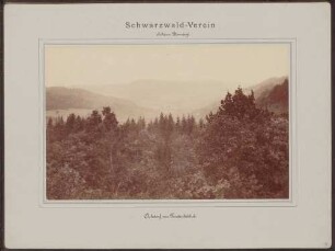 Achdorf vom Friedrichsblick bei Bonndorf