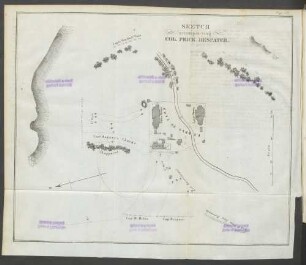 Sketch accompanying Col. Price despatch.