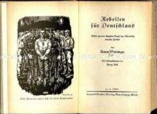 Propagandaveröffentlichung über die Aktivitäten der illegalen NSDAP in Österreich