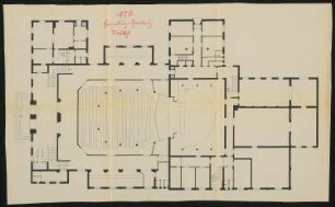 Stadttheater Harburg, Hamburg: Grundriss 1:100