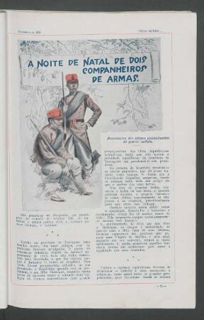 A noite de Natal de dois companheiros de armas