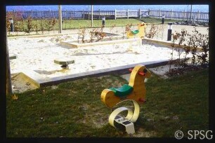 Potsdam, Neuer Garten, Meierei, Brauhaus-Gaststätte, Spielplatz.