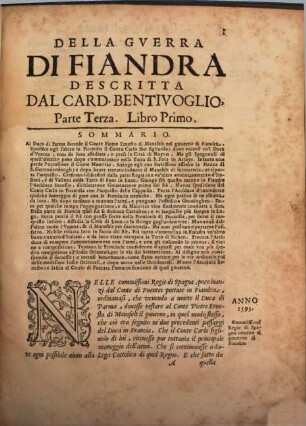 Della Gverra Di Fiandra, 3