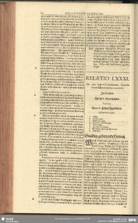Relatio LXXXI. [LXXXII.] An jus repraesentationis locum etiam habeat in fideicommissis In Sachen Wolff B. Appellanten. Contra Annae B. Erben Appellaten