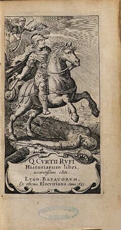 Q. Curtii Rufi historiarum libri : accuratißime ed.