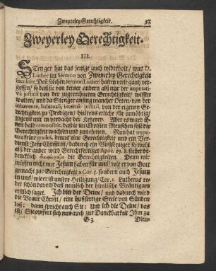 Zweyerley Gerechtigkeit. III