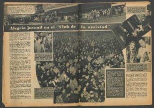 Alegría juvenil en el "Club de la Amistad"