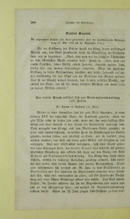Drittes Kapitel. Die allgemeinen Stände (les états generaux) oder die konstituierende Versammlung (5. Mai 1789 bis 30. September 1791.)