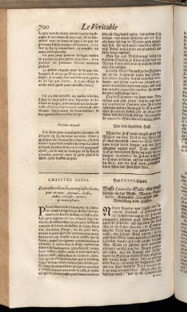 Chapitre CXXVI. = Das CXXVI. Capitel. - Chapitre CXL. = Das CXL Capitel.
